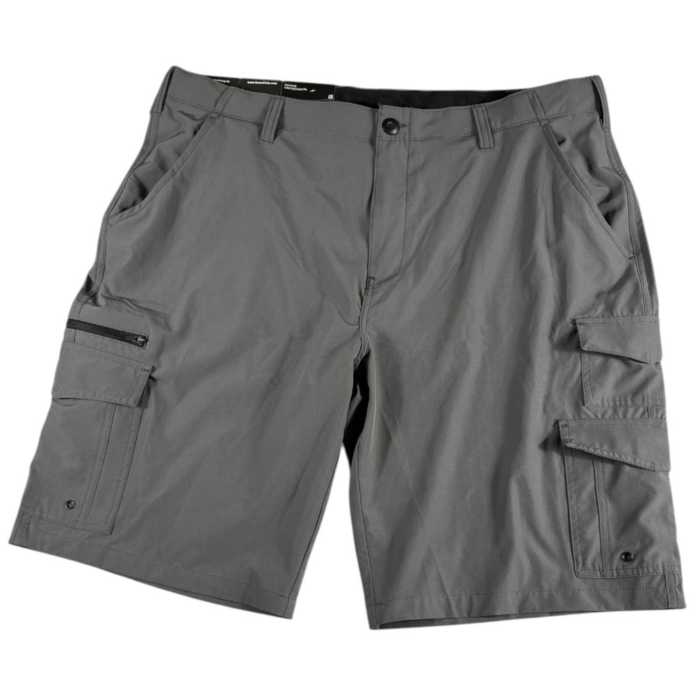 Iron Co. Cargo Shorts Mens Size 40 Gray Greyhound Stretch Tech Premium Workwear